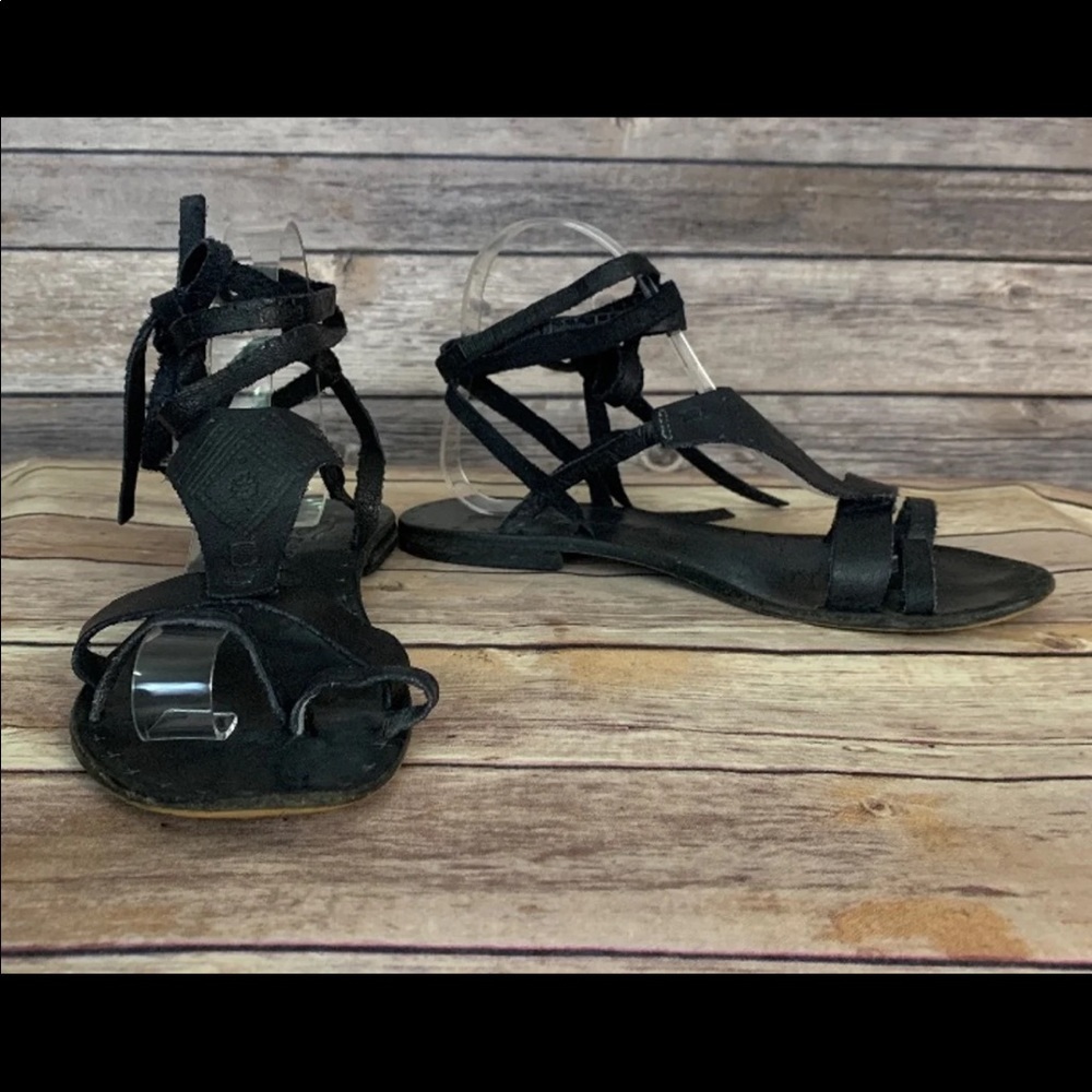 Free People | Leather Gladiator Sandals - Picture 2 of 3